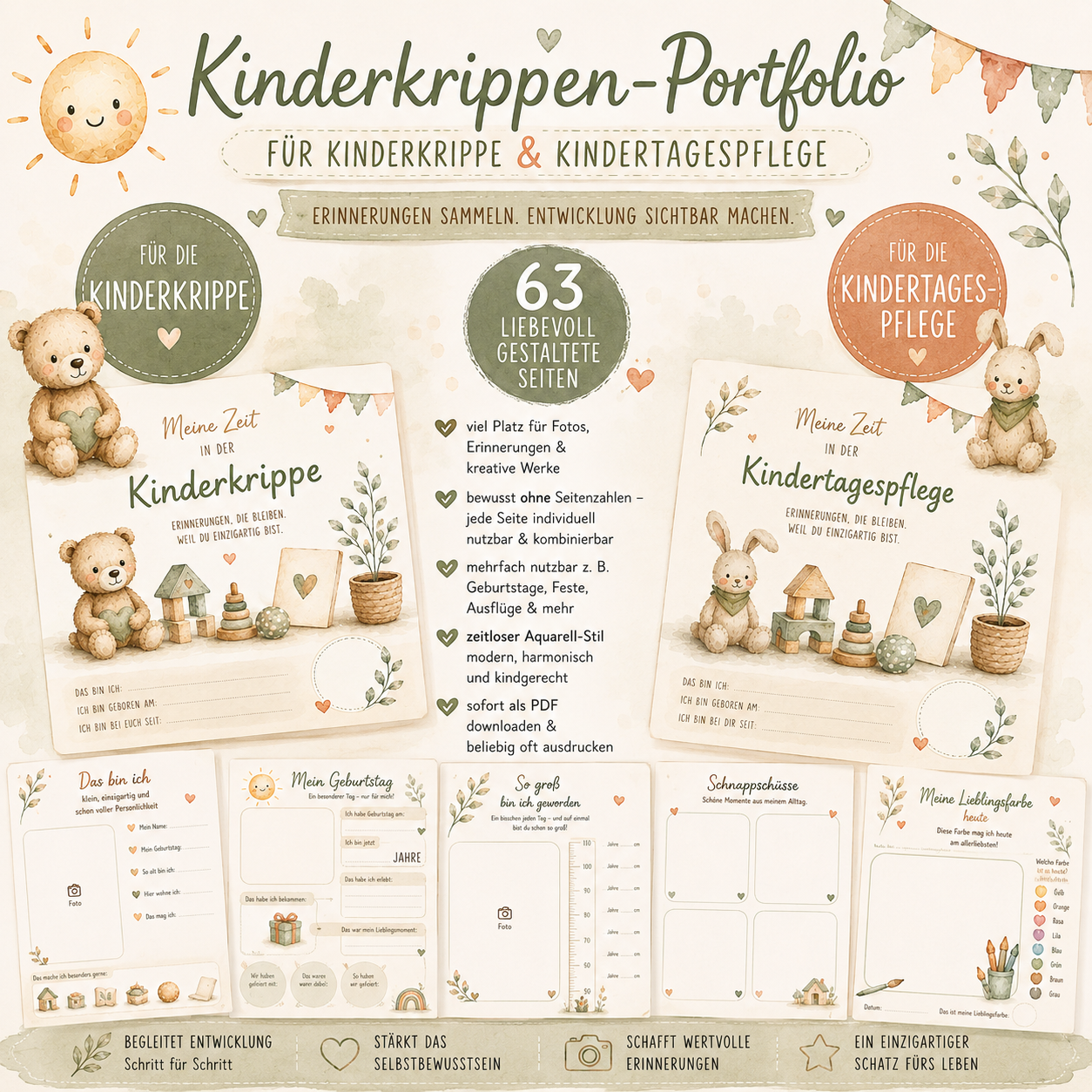 Portfolio Kinderkrippe & Tagespflege PDF